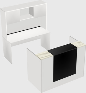 Modular reception desk