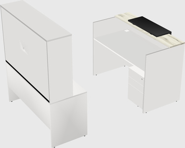 Modular reception desk