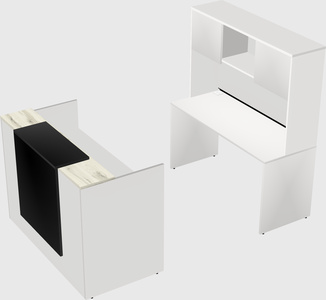 Modular reception desk