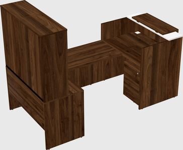Modular reception desk