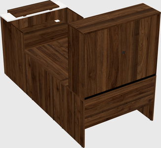 Modular reception desk