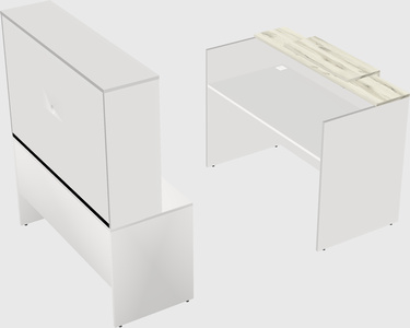 Modular reception desk