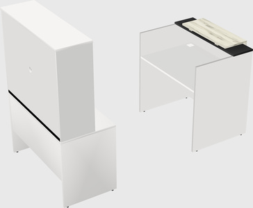 Modular reception desk