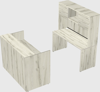 Modular reception desk