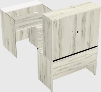 Modular reception desk