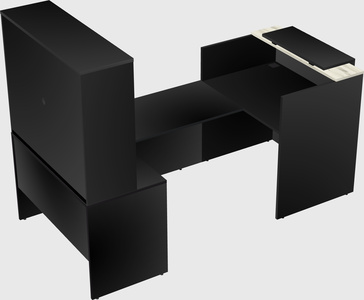 Modular reception desk