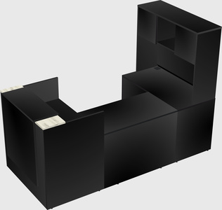 Modular reception desk