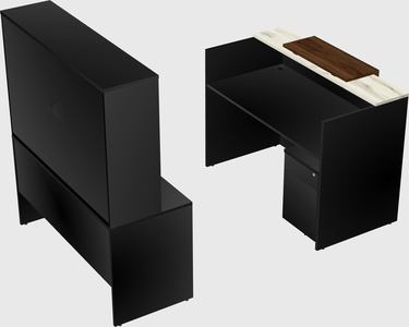 Modular reception desk