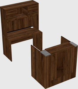 Modular reception desk