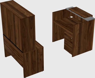 Modular reception desk
