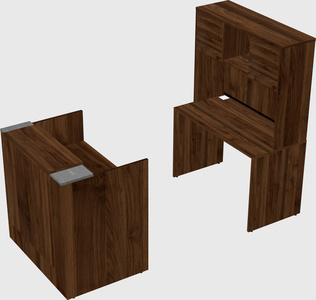 Modular reception desk