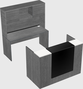 Modular reception desk