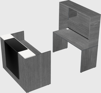 Modular reception desk