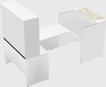 Modular reception desk