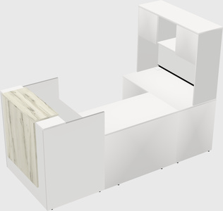 Modular reception desk