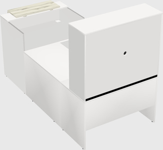 Modular reception desk