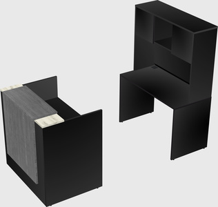 Modular reception desk