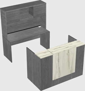 Modular reception desk