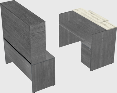 Modular reception desk