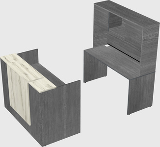 Modular reception desk