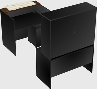 Modular reception desk