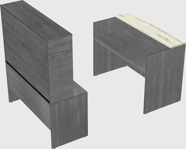 Modular reception desk