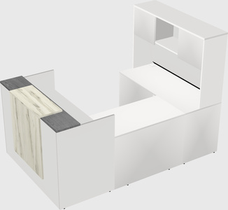 Modular reception desk