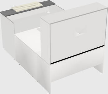 Modular reception desk
