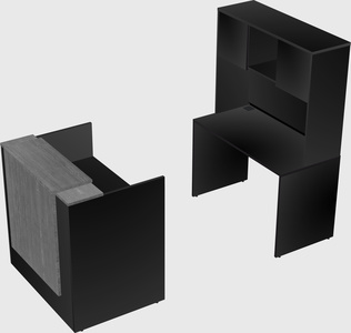 Modular reception desk