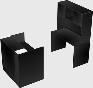 Modular reception desk
