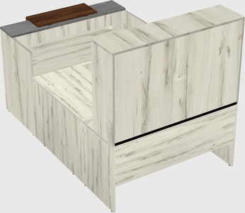 Modular reception desk