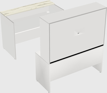 Modular reception desk