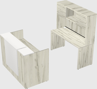 Modular reception desk