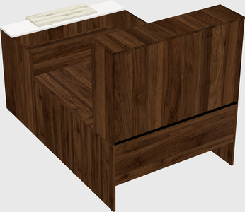 Modular reception desk