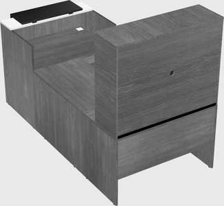 Modular reception desk