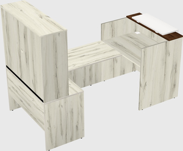 Modular reception desk