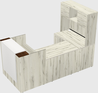 Modular reception desk