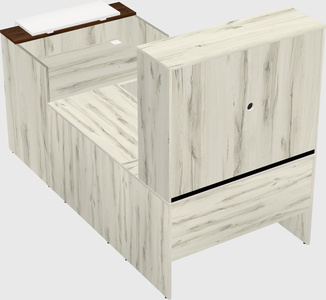 Modular reception desk