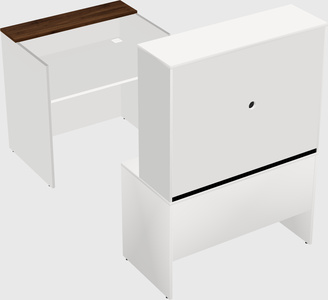 Modular reception desk
