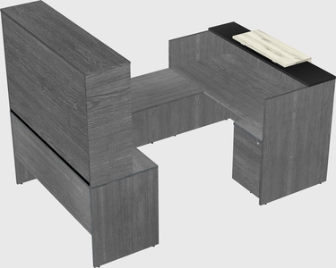 Modular reception desk