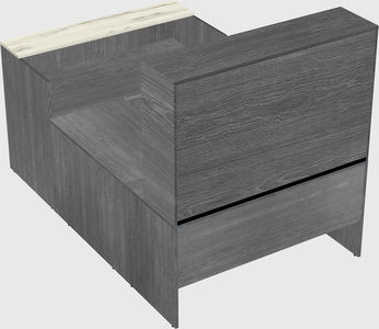 Modular reception desk