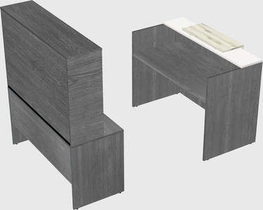 Modular reception desk