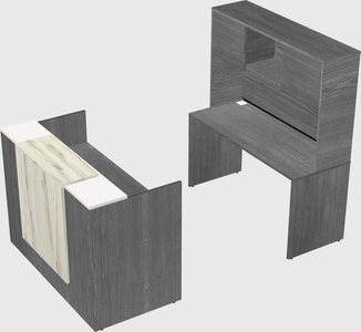 Modular reception desk