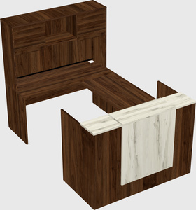 Modular reception desk