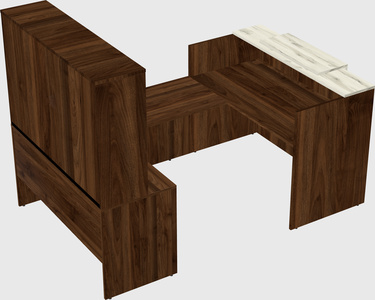 Modular reception desk