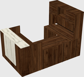 Modular reception desk