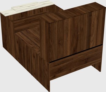 Modular reception desk