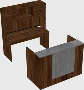 Modular reception desk