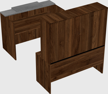 Modular reception desk