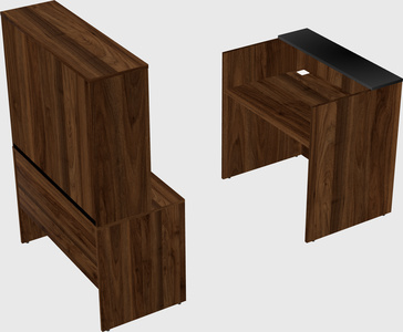 Modular reception desk